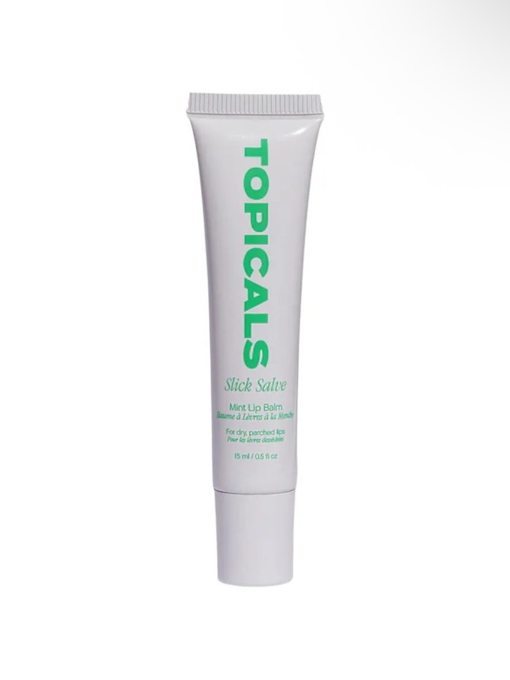 Topicals Slick Salve Glossy Lip Balm Mint NEW